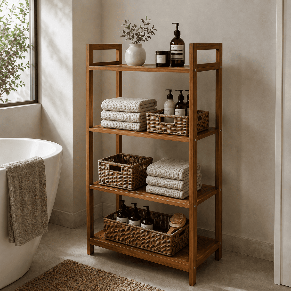EirumHome™ 4-Tier Shelf
