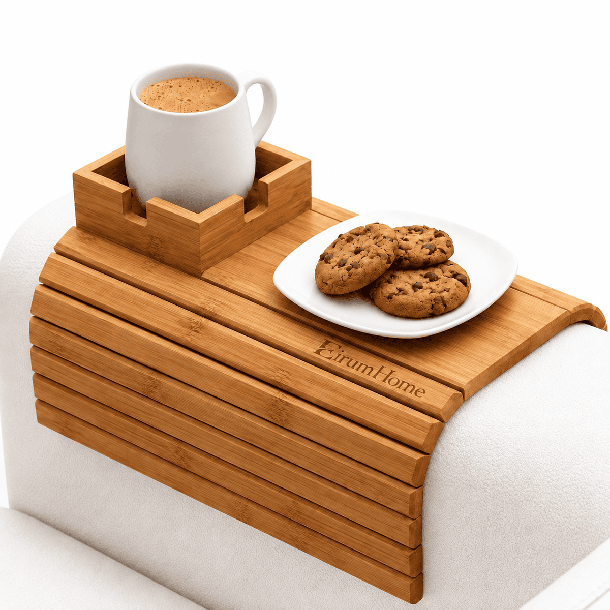 EirumHome™ Wood Couch Tray