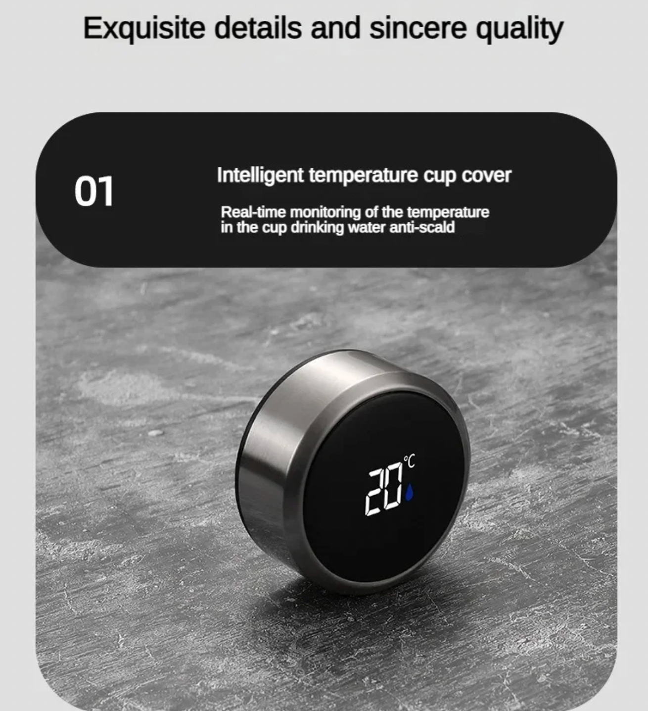 EirumHome™  Smart Thermos Bottle