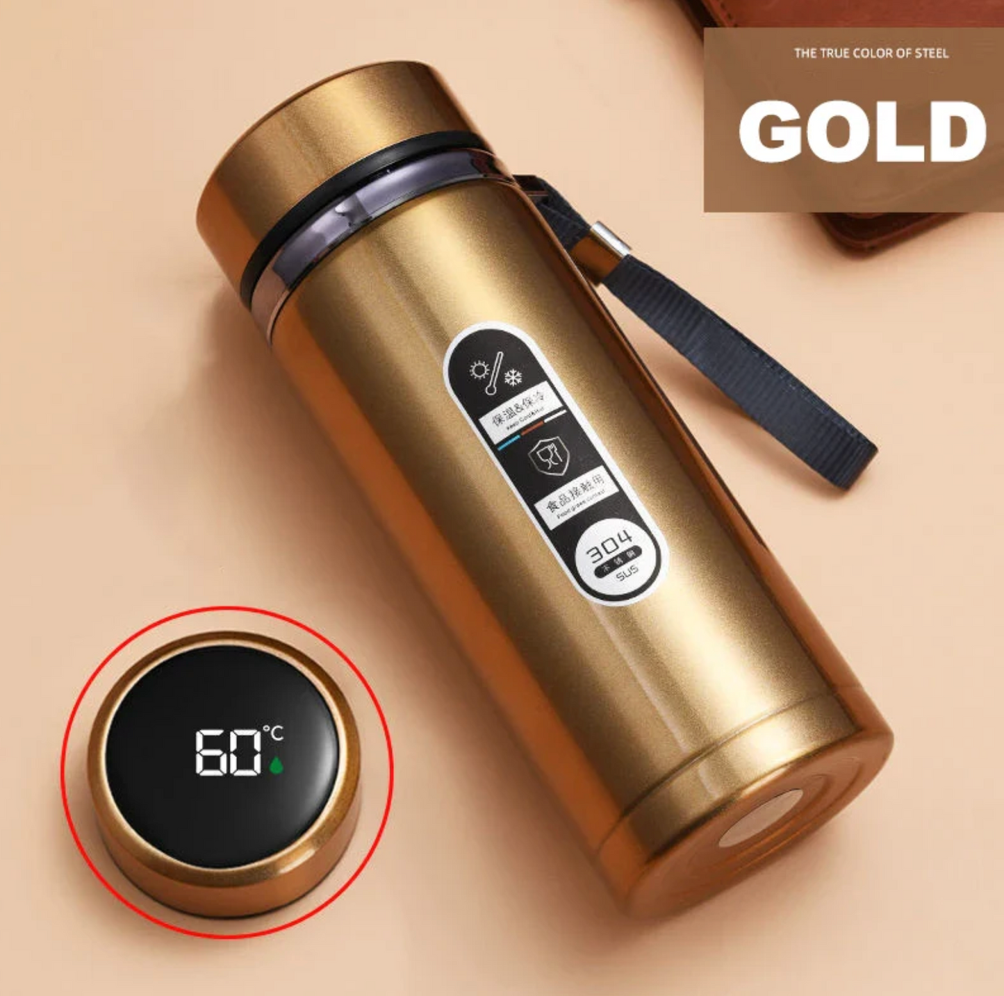 EirumHome™  Smart Thermos Bottle