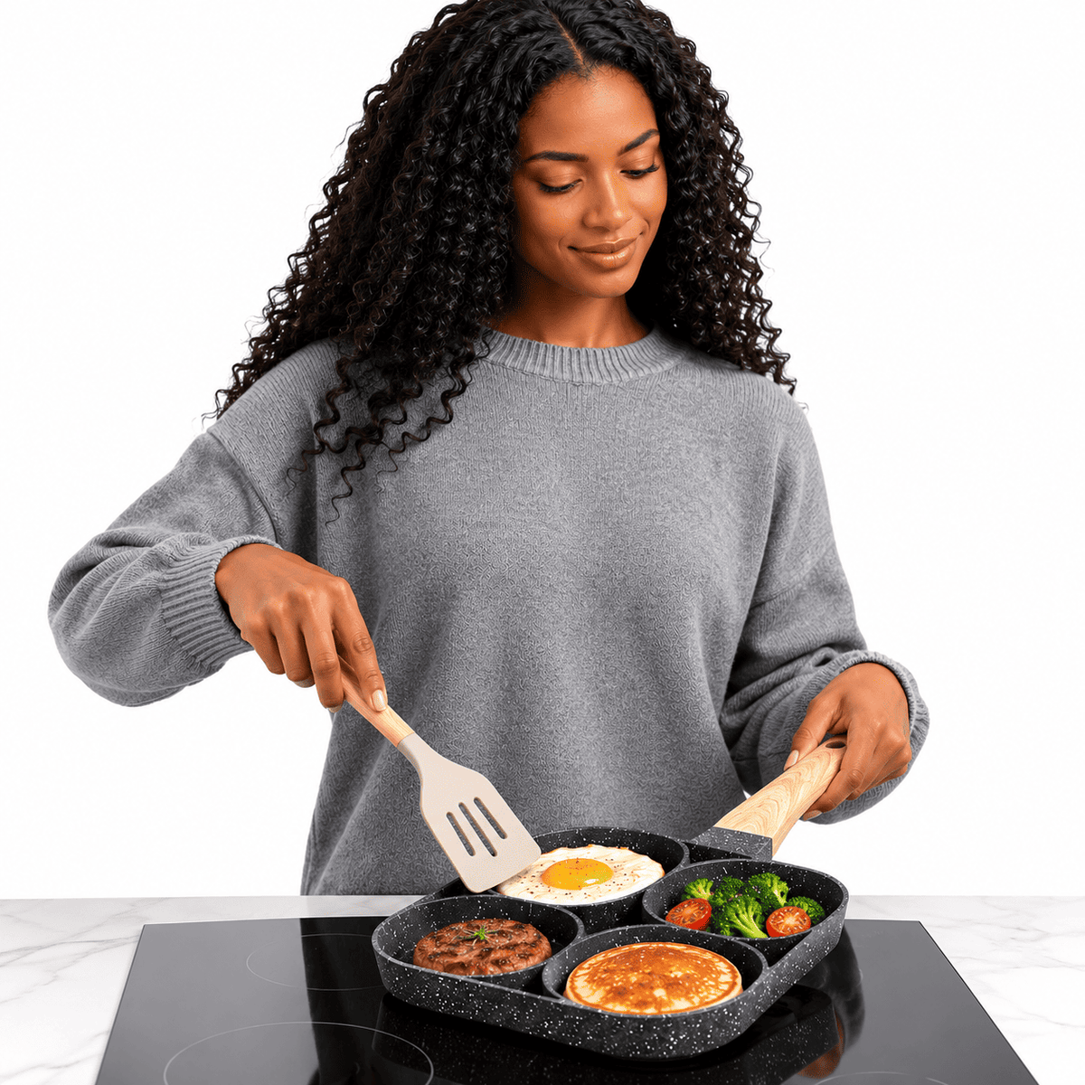 EirumHome™ QuadCook 4-in-1 Pan