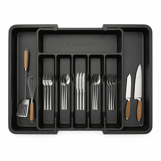 EirumHome™ FlexiTray Drawer Organizer